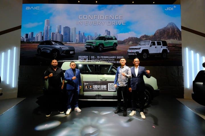 BAIC BJ30 HEV Rilis 3 Varian di IIMS 2026, Mana Favoritmu?