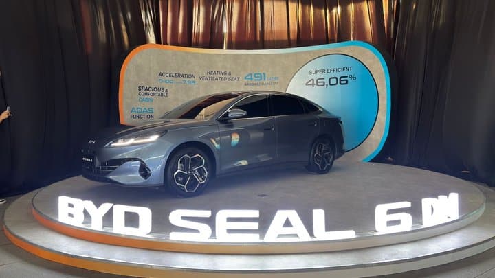 BYD Seal 6 DM Sudah Mejeng  di Indonesia, Kapan Mau Dijual?