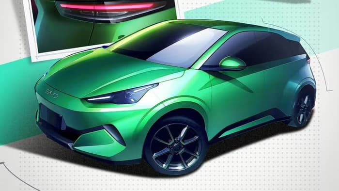 BYD Bocorkan<em></em> Tampang BYD Atto 1 Generasi Kedua, Makin Membulat