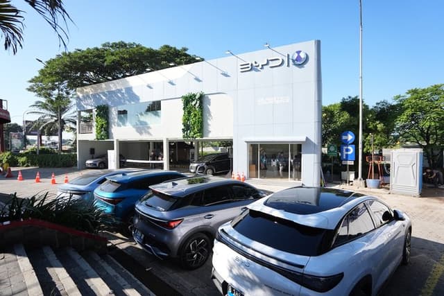 BYD Sediakan 6 Posko Mudik dengan Fasilitas Fast Charging