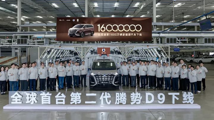 Produksi Mobil EV BYD Setara  Penjualan Mobil di RI Selama 16 Tahun