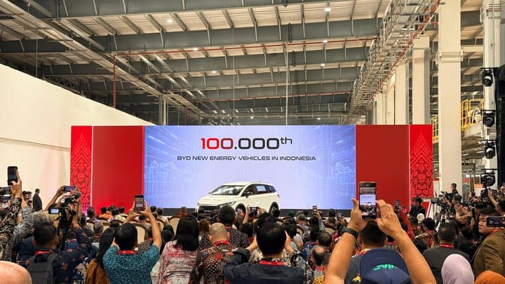 BYD Resmikan Pabrik di RI: Investasi Rp11 Triliun, Serap 5.000 Pekerja