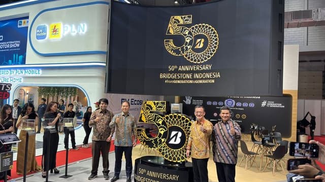 Genap 50 Tahun, Bridgestone Jadi Official Tire Partner IIMS 2026
