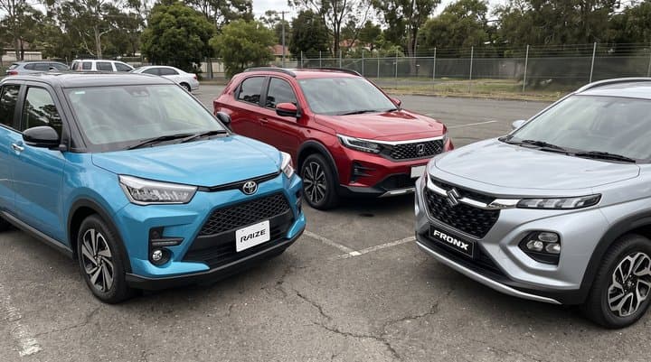 Komparasi Compact Crossover: Honda WR-V, Toyota Raize dan Suzuki Fronx, Siapa Unggul?