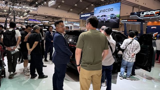 GJAW 2025: SUV Listrik Viral Bertebaran di Booth JAECOO, Bisa Test Drive!