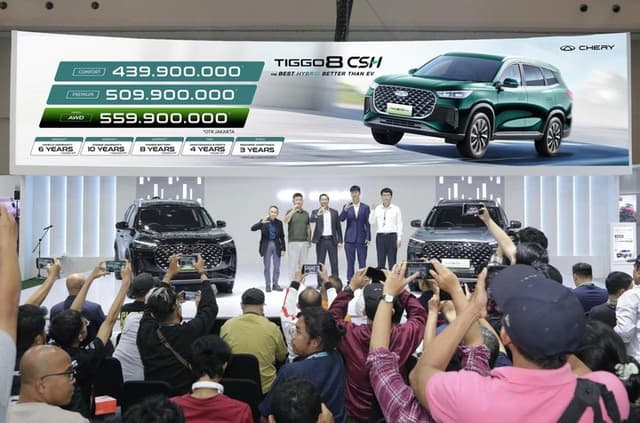 GJAW 2025: Chery Gempur Pasar dengan 2 TIGGO 8 Hybrid Lebih Terjangkau