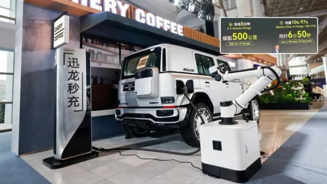 Chery Volt-dragon Tantang BYD Flash Charging, Ngecas Mobil Cuma 5 Menit