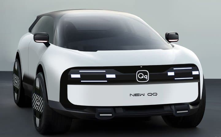 Pernah Seliweran di RI, Chery QQ Reborn Jadi Makin Futuristis