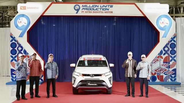 Daihatsu Sudah Produksi 9 Juta Unit Mobil di Indonesia