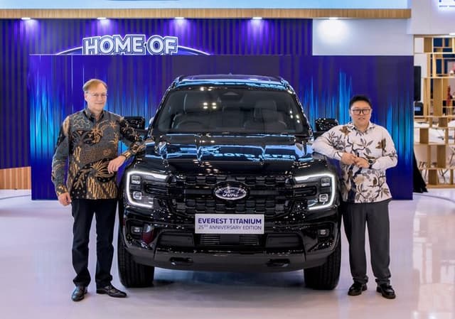 GJAW 2025: Ford Luncurkan Generasi Terbaru Ford Everest Edisi 25 Tahun
