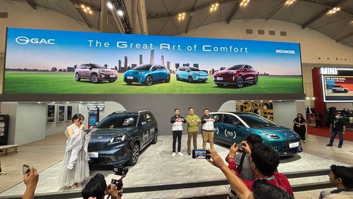 GAC Indonesia Bongkar Teknologi Mobil Listrik di GJAW 2025