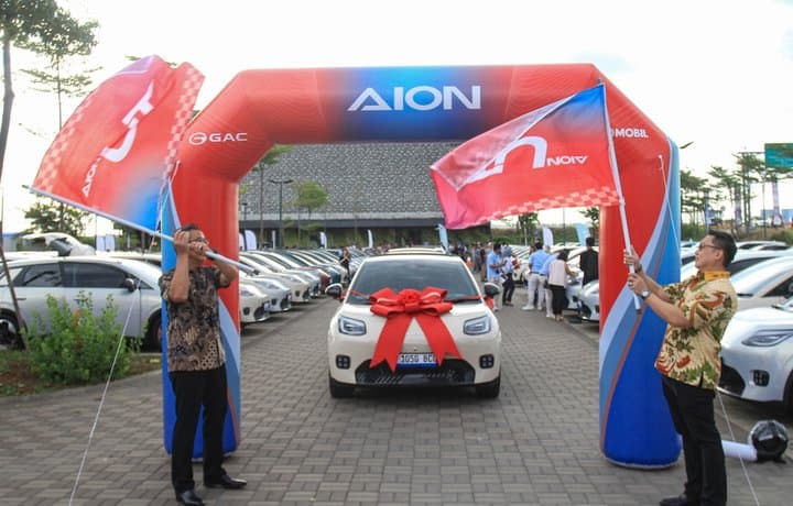 AION UT Resmi Dikirimkan ke Konsumen, Siap Perbanyak Produksi