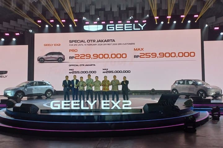 Geely Umumkan Harga Resmi EX2, Bukan Naik Malah Turun!