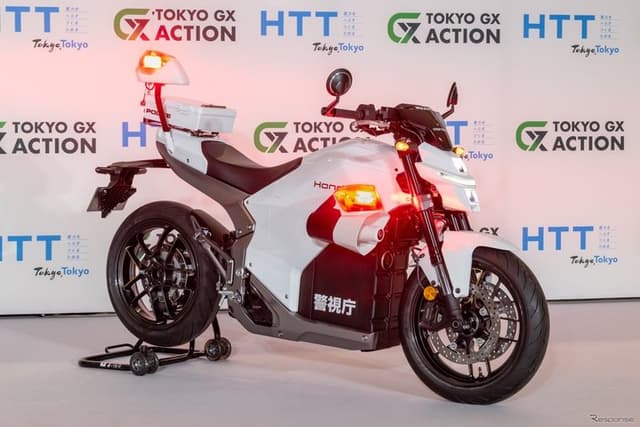 Motor Listrik Honda WN7 Langsung Jadi Kendaraan Operasional Polisi