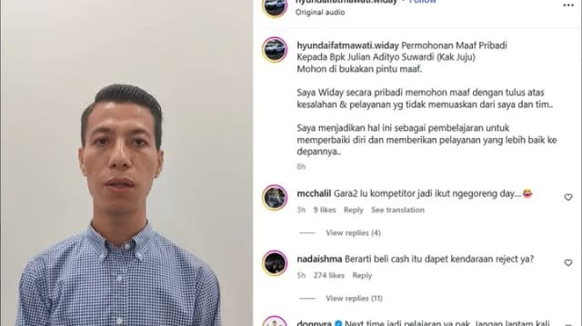 Kasus Ioniq 5 Viral, Sales Supervisor Hyundai Akhirnya Minta Maaf