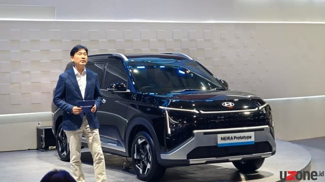 Hyundai Pamer Neira, Mobil Listrik 7-Seater Mirip Carens Clavis EV
