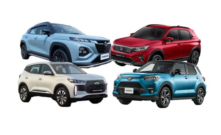 Perang Fitur Canggih di SUV Murah: Fronx, WR-V, Raize, Tiggo Cross