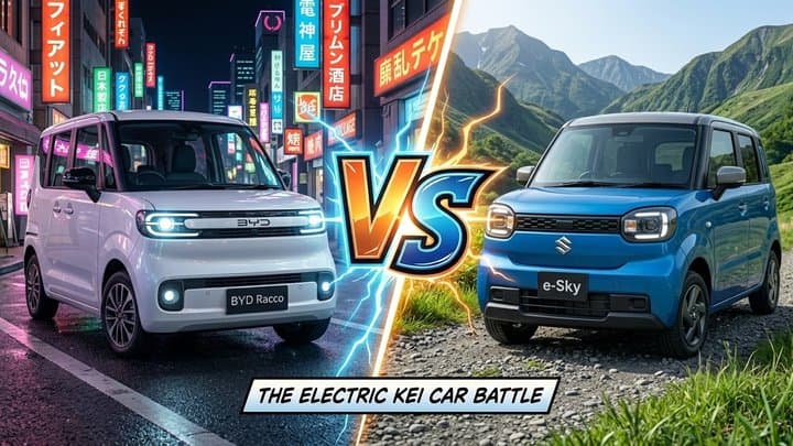 Komparasi Kei Car China vs Jepang: Suzuki e Sky vs BYD Racco