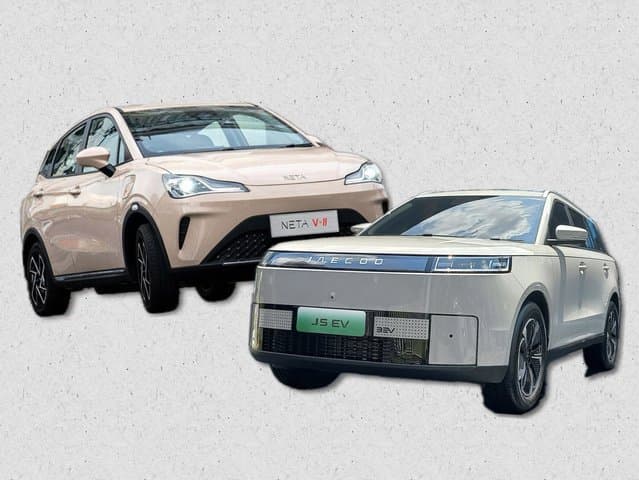 Komparasi SUV Listrik Rp200 Jutaan: Jaecoo J5 vs NETA V II 