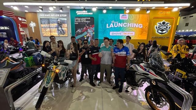 Kove Debut di Indonesia, Bawa Dua Motor Baru 450 Rally RE dan 625X Pro