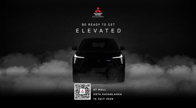 Teaser Mobil Hybrid Perdana Mitsubishi di RI: Xforce atau Destinator?