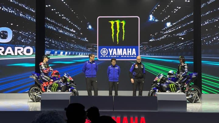 Yamaha Resmi Luncurkan Tim MotoGP dan M1 Mesin V4 di Indonesia