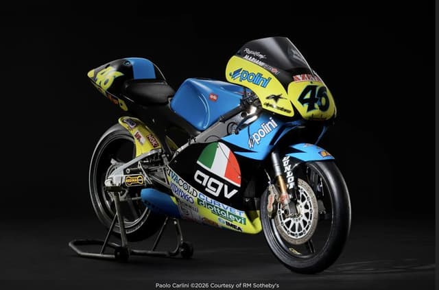 Motor Rossi yang Dipakai di Sirkuit Sentul Dilelang, Tembus Miliaran!