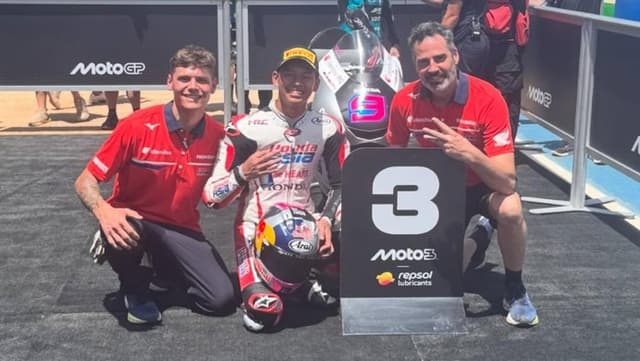 Sejarah Tercipta, Orang Indonesia Pertama yang Raih Podium di Moto3