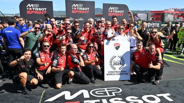Ducati Juara Dunia Konstruktor MotoGP 2025, Enam Kali Berturut-turut!