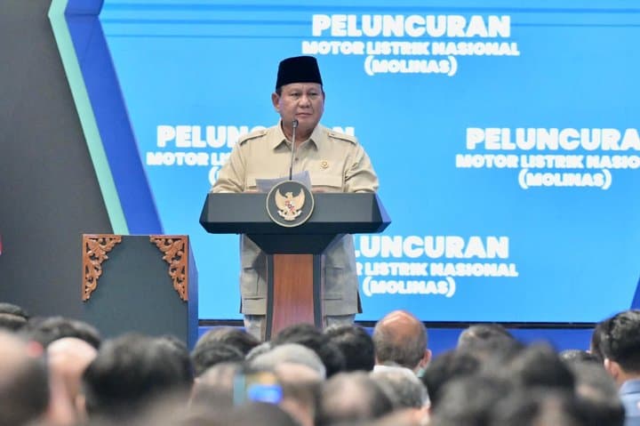 Skema Tukar Tambah Motor Bensin ke Listrik, Prabowo: Cuma Tambah Dikit