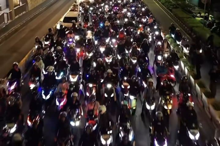 Night Ride Willie Salim Bikin Macet, Berakhir Dipanggil Polisi