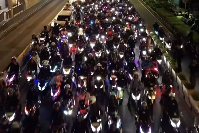 Night Ride Willie Salim Bikin Macet, Berakhir Dipanggil Polisi