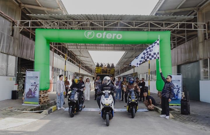 Motor Listrik Ofero Stareer 5 Lit Meluncur, Baterainya Tembus 130 Km