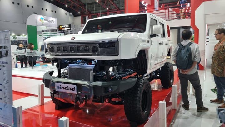 Mobil Taktis Listrik Pidad Pandu Ternyata Dulunya Bermesin Diesel!