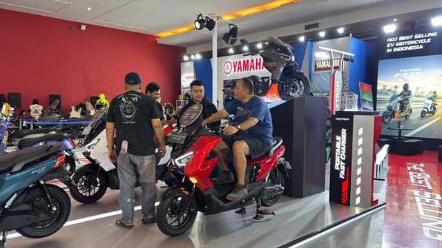 Gak Ada Motor Listrik Baru, Polytron Tebar Promo Menarik di IIMS 2026