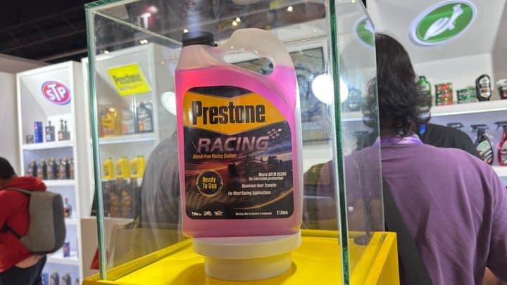 Prestone Racing Coolant Dikenalkan di Automechanika Jakarta 2026
