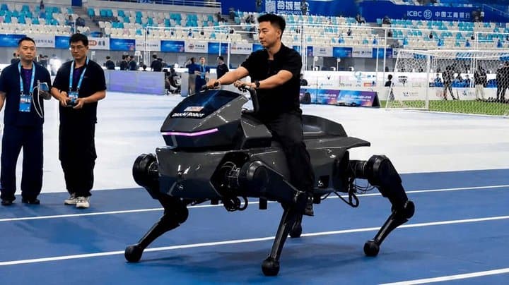 Qiji X1, Robot Kuda Besi dari China yang Bisa Dinaikin Penumpang Qiji X1, Robot Kuda Besi dari China yang Bisa Dinaikin Penumpang