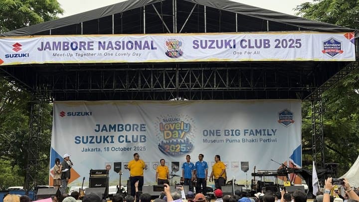 Ribuan Pengguna Suzuki Kumpul Bareng di Jambore Suzuki Club 2025