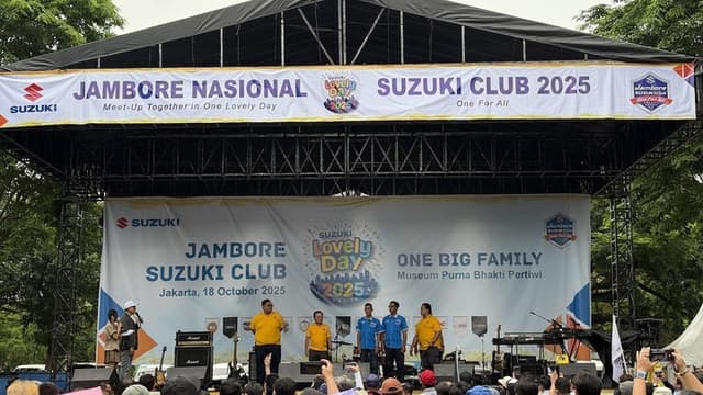 Ribuan Pengguna Suzuki Kumpul Bareng di Jambore Suzuki Club 2025