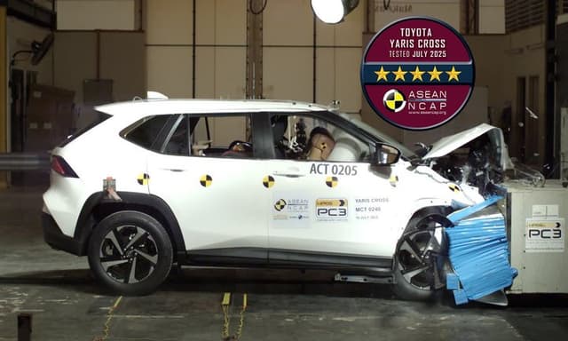 Uji Tabrak, Toyota Yaris Cross Raih 5 Bintang Keselamatan