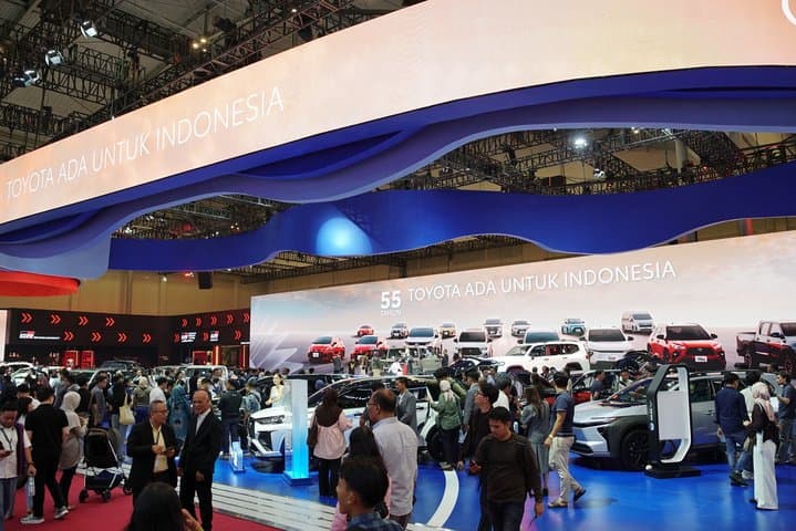 6 Ribuan Unit Mobil Toyota Terjual Selama  GIIAS 2026