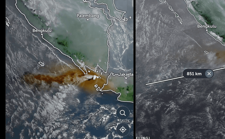 Penjelasan BRIN Soal Erupsi Anak Krakatau