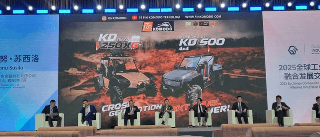 Kendaraan UTV FIN KOMODO Buatan Indonesia Mejeng di China