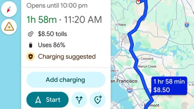 Google Maps Bisa Terhubung dengan Mobil Listrik, Apa Aja Fiturnya?