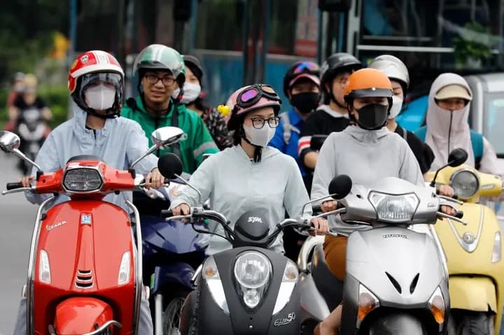 Tahun Depan, Motor Bensin Dilarang Masuk Ibu Kota Vietnam