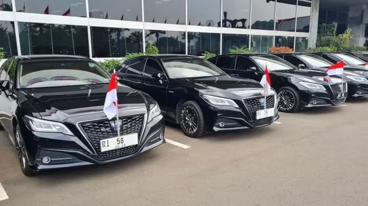 Daftar Lengkap Pelat Nomor Mobil Pejabat RI Era Presiden Prabowo