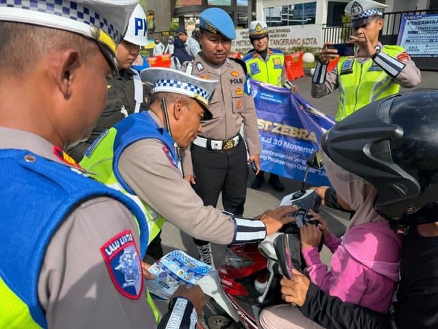 5 Hari Operasi Zebra, Korlantas Catat 300 Ribu Lebih Pelanggaran