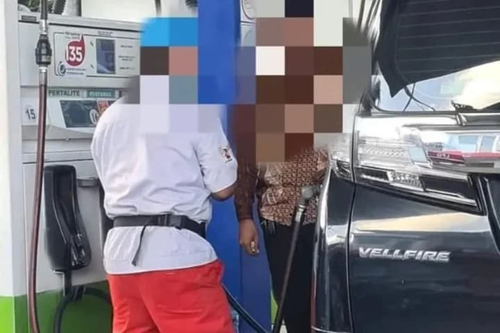 Toyota Vellfire Ditolak Isi Pertalite, Pemilik  Ngamuk dan Dipolisikan