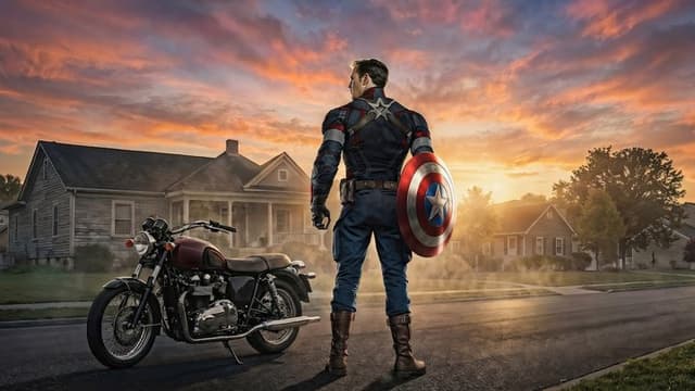 Misteri Captain America Ganti Motor dari Harley jadi  Triumph
