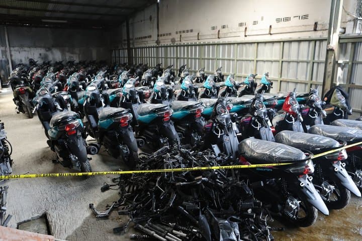 Dari Mana Asal Ribuan Motor Ilegal yang 'Dimutilasi' untuk Ekspor?
